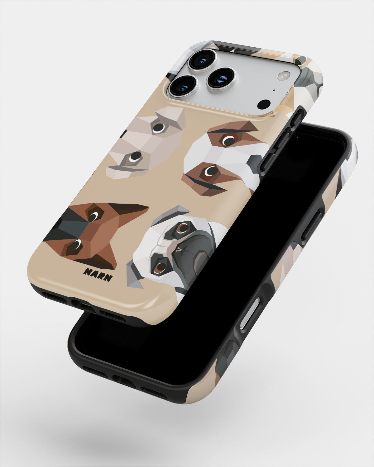 iPhone 17 Pro Tough Case – Cute Dogs - View 4