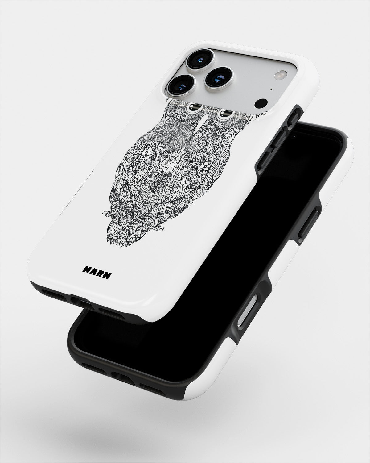 iPhone 17 Pro Tough Case – Owl - View 4