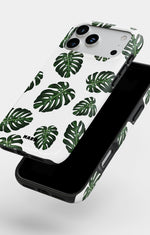 iPhone 17 Pro Tough Case – Monstera Pattern - View 4