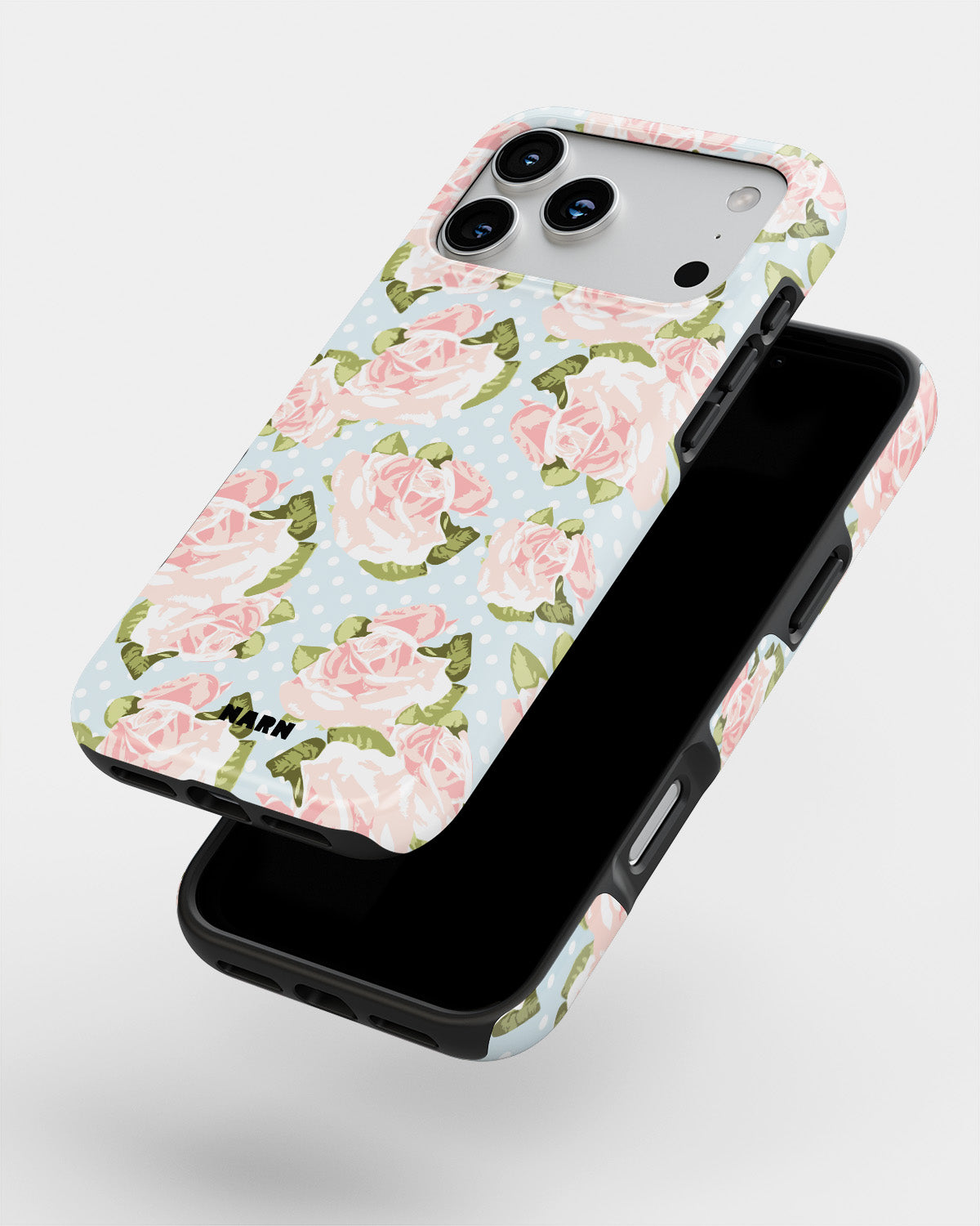 iPhone 17 Pro Tough Case – Rose Garden - View 4