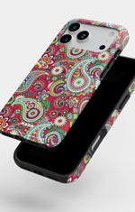 iPhone 17 Pro Tough Case – Paisley Paradise - View 4
