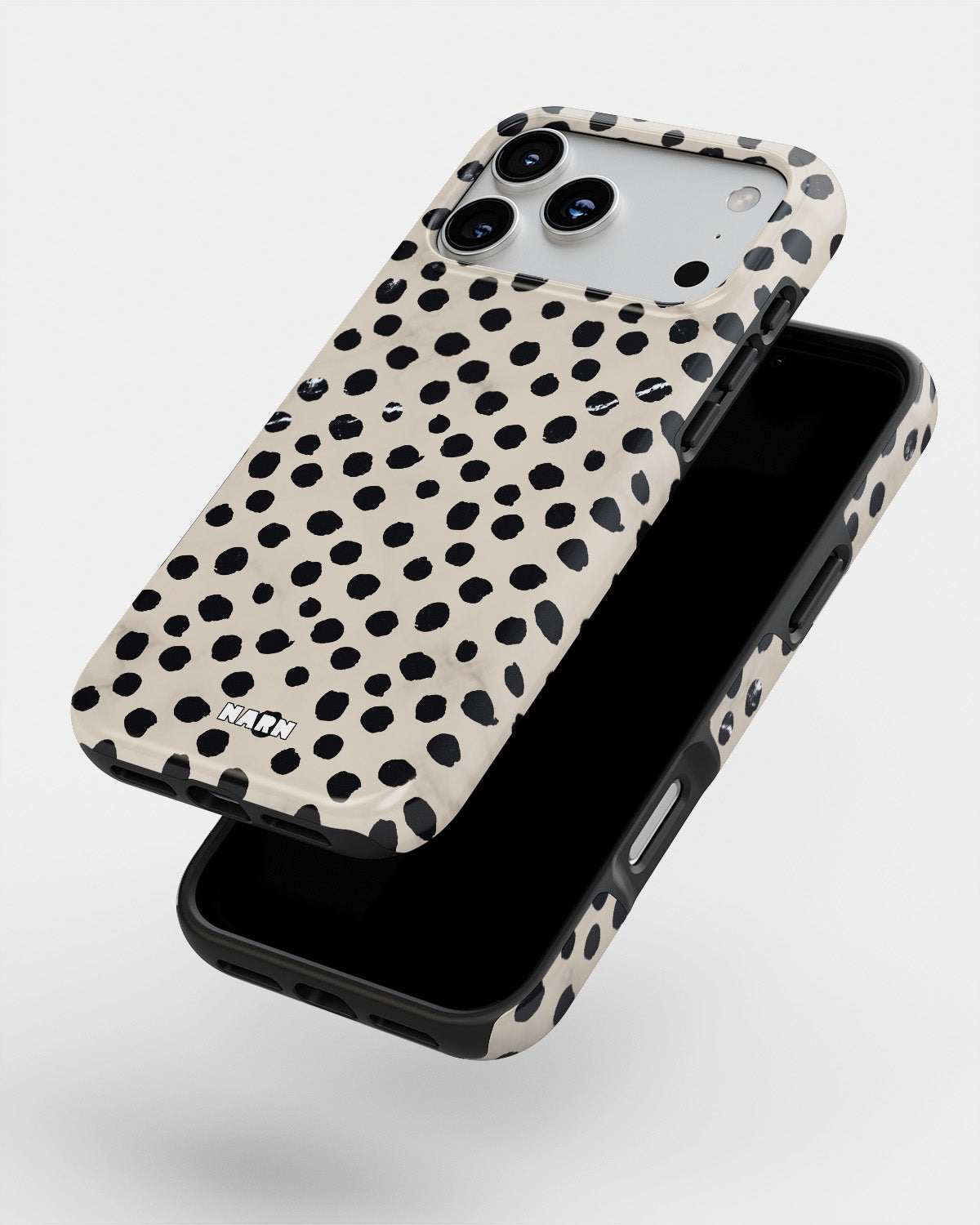 iPhone 17 Pro Tough Case – Marble Dots - View 4