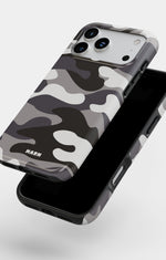 iPhone 17 Pro Tough Case – Grey Camo - View 4