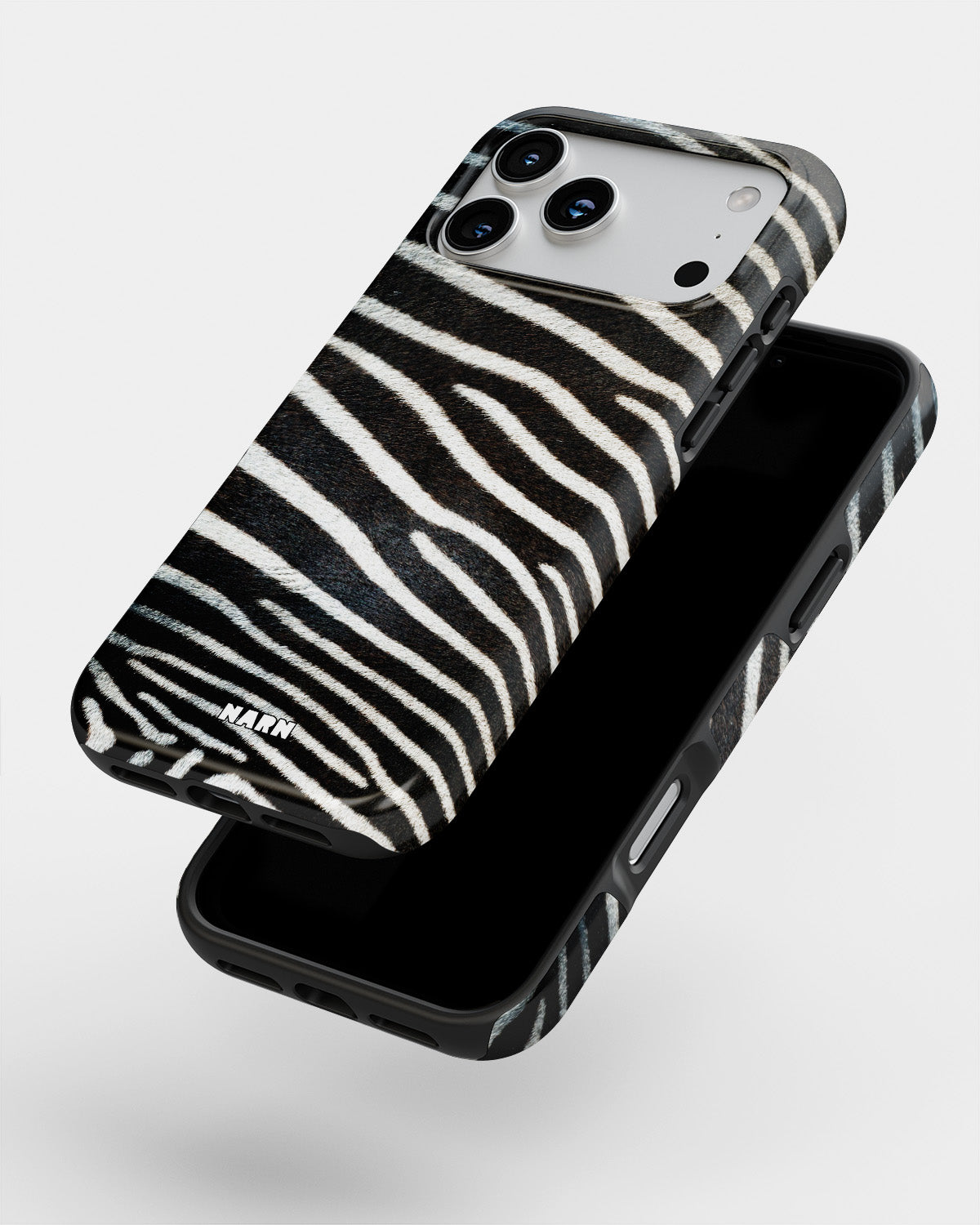 iPhone 17 Pro Tough Case – Zebra Stripe - View 4