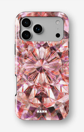 iPhone 17 Pro Max Tough Case – Pink Crystals - View 1