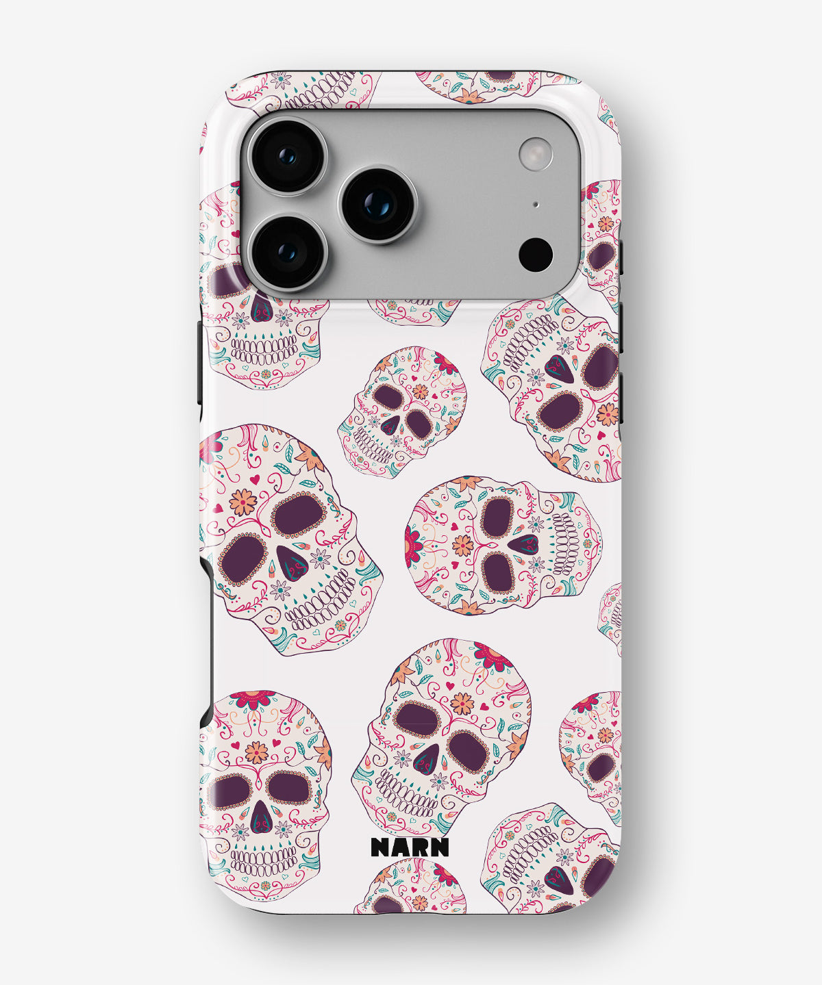 iPhone 17 Pro Max Tough Case – Calavera Skulls - View 1
