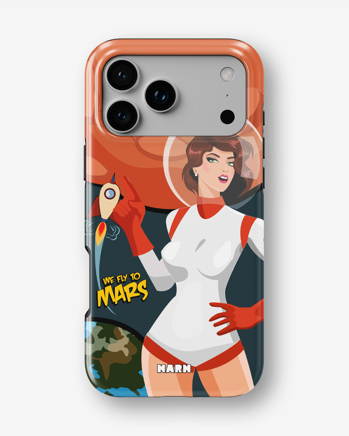 iPhone 17 Pro Max Tough Case – We Fly To Mars - View 1