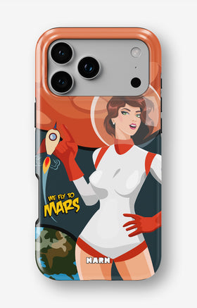 iPhone 17 Pro Max Tough Case – We Fly To Mars - View 1
