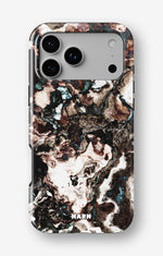 iPhone 17 Pro Max Tough Case – Marble Brown - View 1