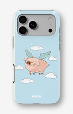 iPhone 17 Pro Max Tough Case – Dreamy Pig - View 1