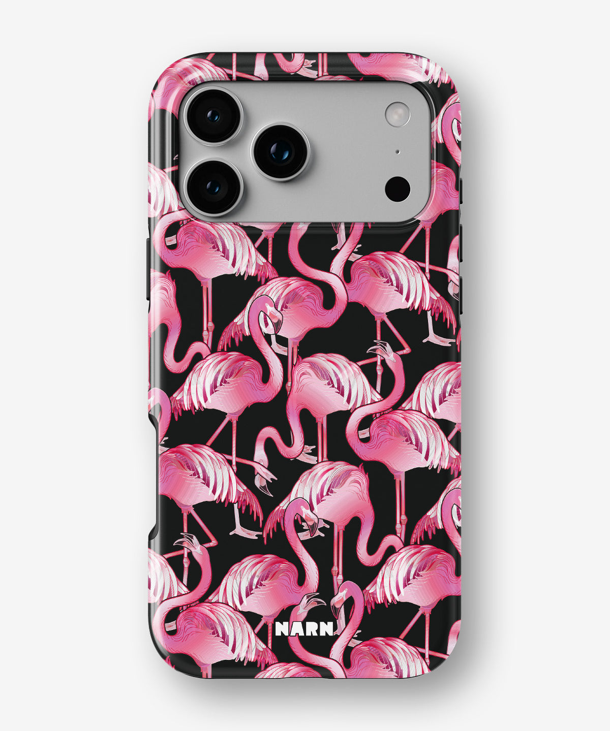 iPhone 17 Pro Max Tough Case – Flamingos - View 1