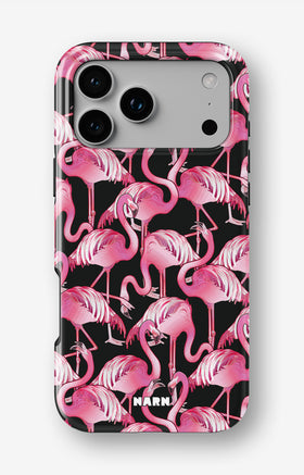 iPhone 17 Pro Max Tough Case – Flamingos - View 1