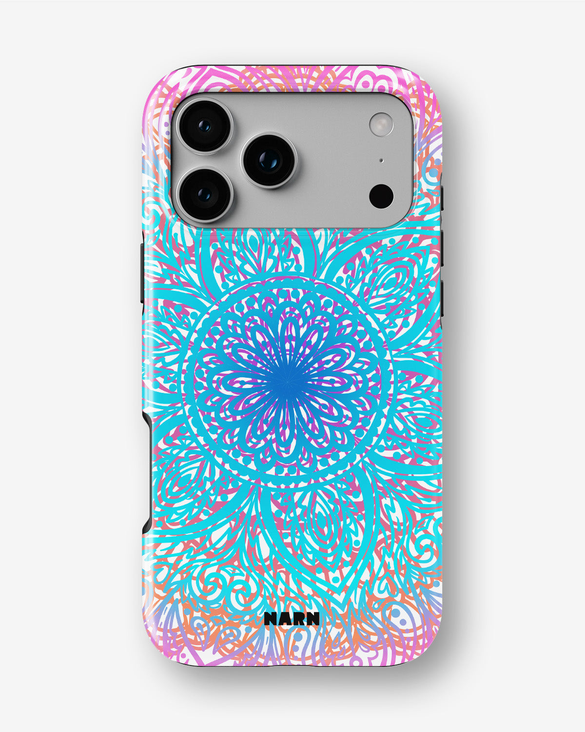 iPhone 17 Pro Max Tough Case – Pastel Mandala - View 1