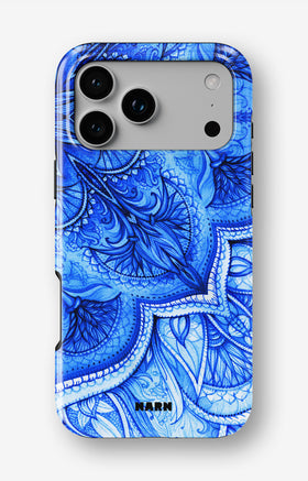 iPhone 17 Pro Max Tough Case – Blue Vintage - View 1