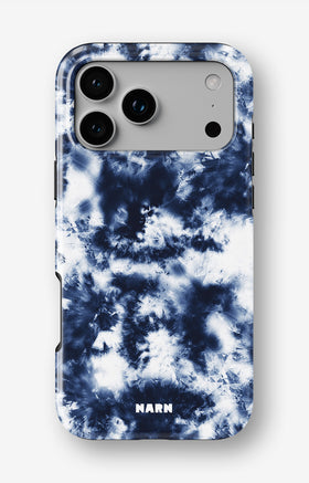 iPhone 17 Pro Max Tough Case – Tie Dye Blue - View 1