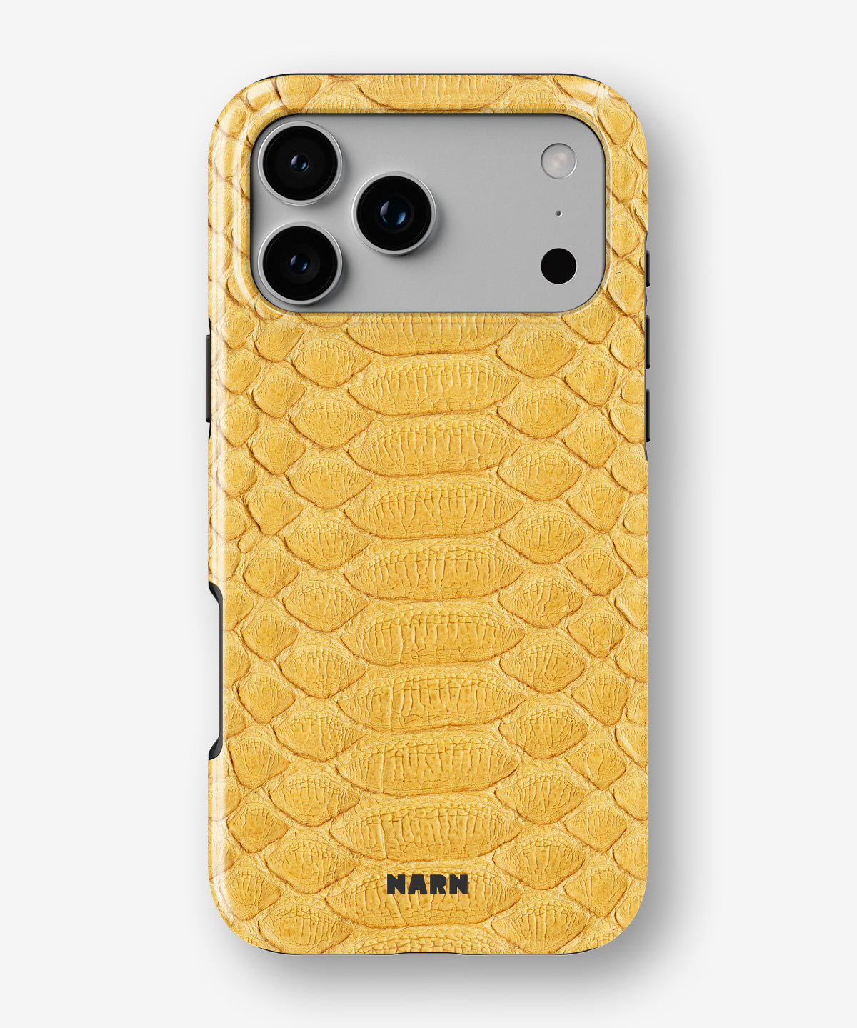 iPhone 17 Pro Max Tough Case – Yellow Snake - View 1