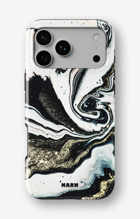iPhone 17 Pro Max Tough Case – Golden Swirl - View 1