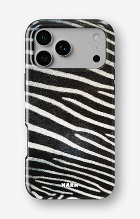 iPhone 17 Pro Max Tough Case – Zebra Stripe - View 1