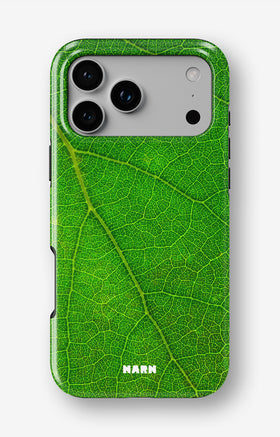 iPhone 17 Pro Max Tough Case – Green Leafy - View 1