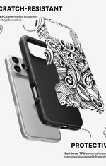 iPhone 17 Pro Max Tough Case – Japanese Pattern - View 2