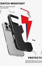 iPhone 17 Pro Max Tough Case – White Bowie  - View 2
