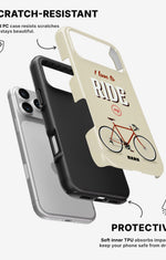 iPhone 17 Pro Max Tough Case – Ride My Bicycle - View 2