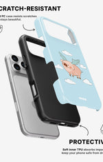 iPhone 17 Pro Max Tough Case – Dreamy Pig - View 2