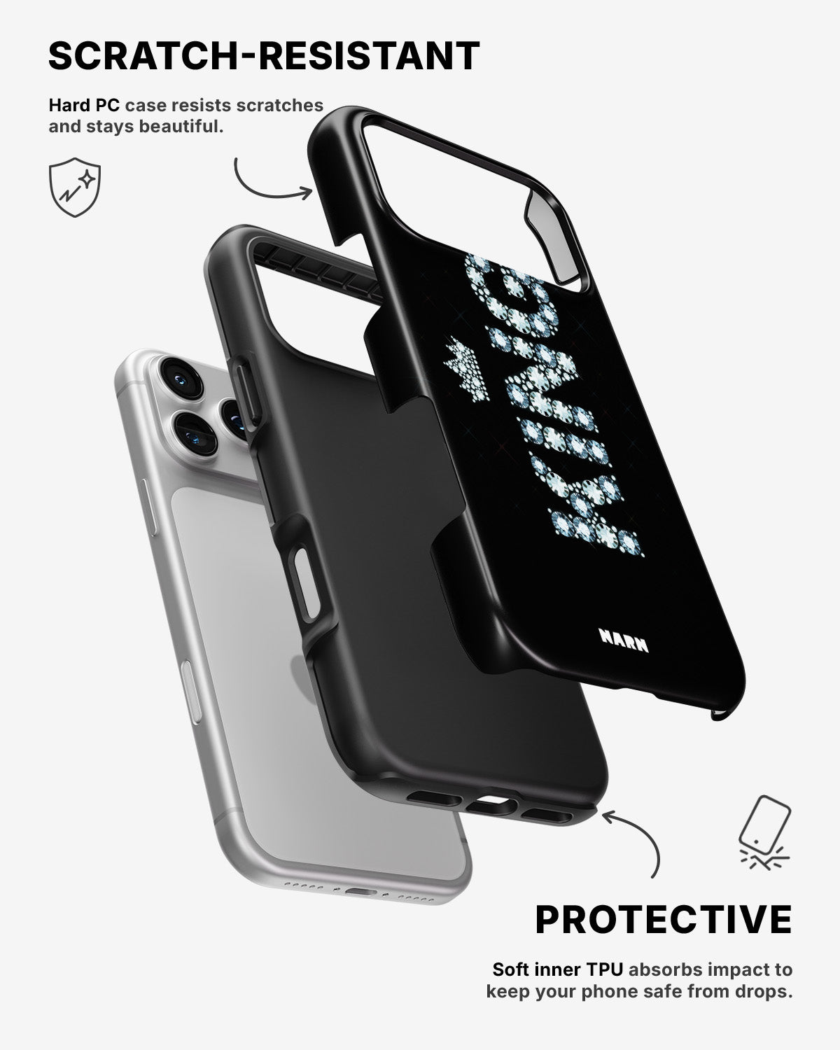 iPhone 17 Pro Max Tough Case – King - View 2