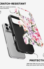 iPhone 17 Pro Max Tough Case – Watercolor Flowers - View 2