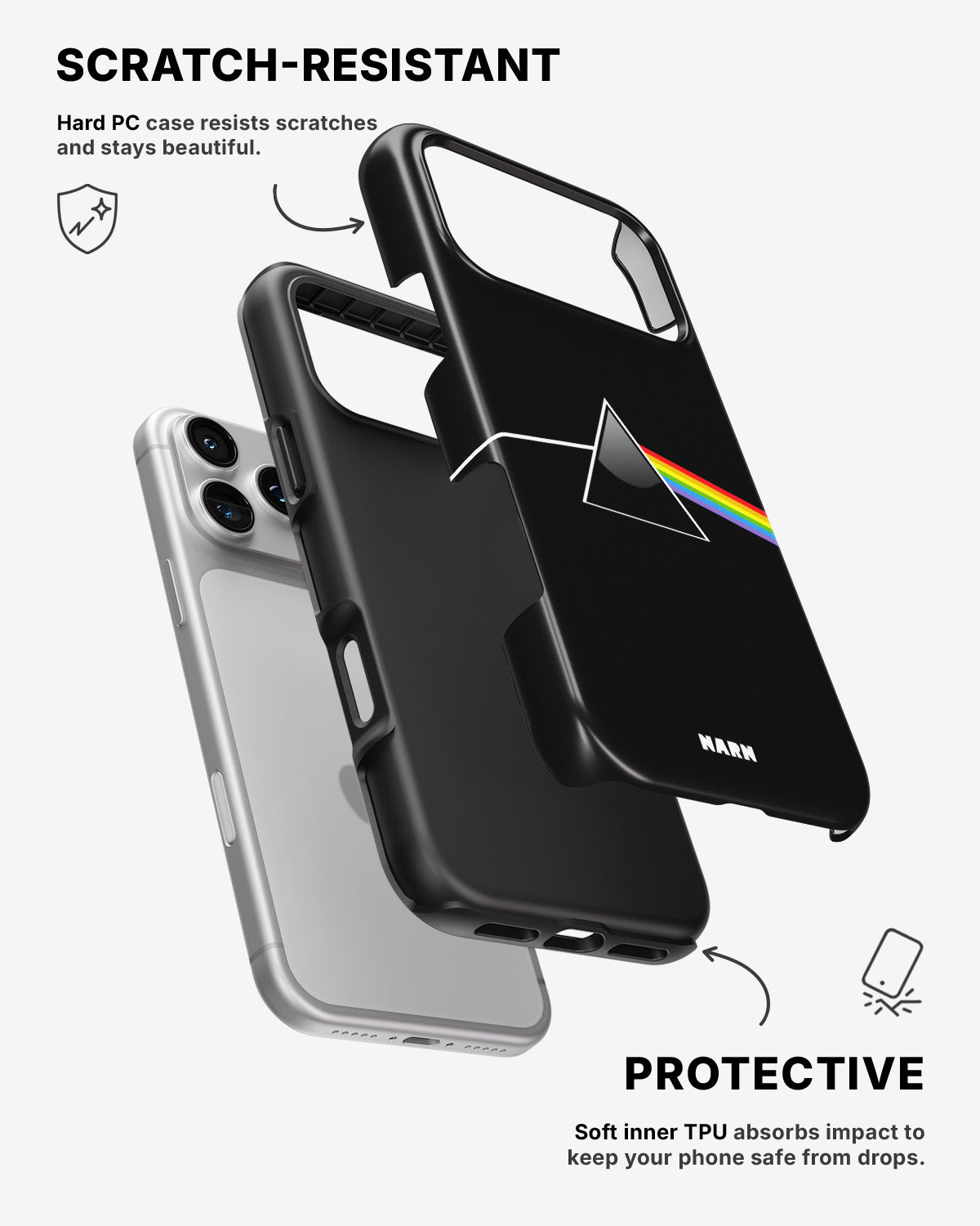 iPhone 17 Pro Max Tough Case – Dark Side - View 2