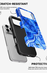 iPhone 17 Pro Max Tough Case – Blue Vintage - View 2