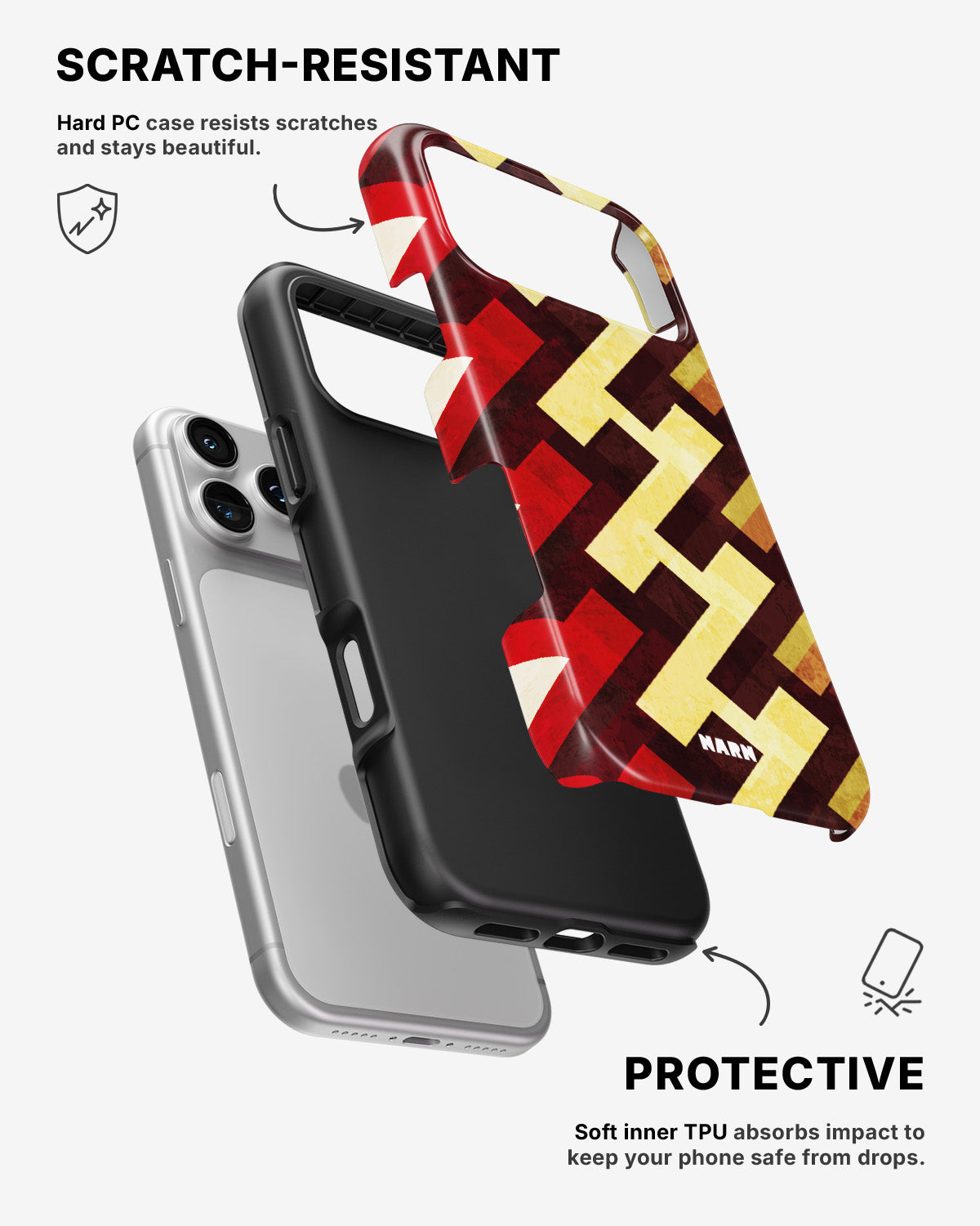 iPhone 17 Pro Max Tough Case – 70s - View 2