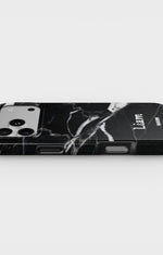 iPhone 17 Pro Max Tough Case – Custom - Black Marble - View 3