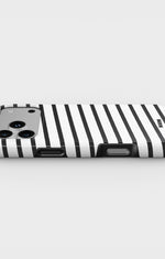 iPhone 17 Pro Max Tough Case – Black Stripes - View 3