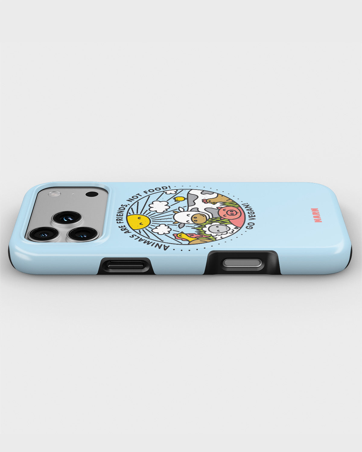 iPhone 17 Pro Max Tough Case – Friends, Not Food - View 3