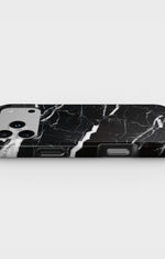 iPhone 17 Pro Max Tough Case – Black Marble - View 3