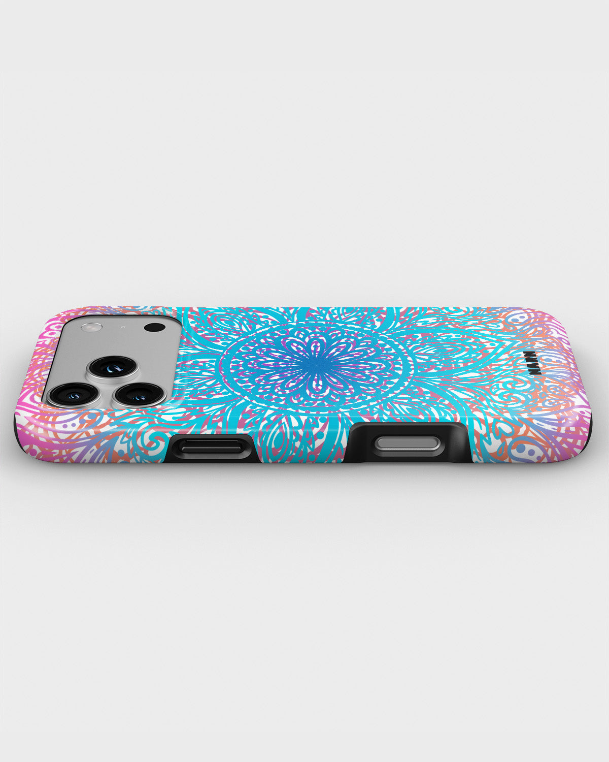 iPhone 17 Pro Max Tough Case – Pastel Mandala - View 3