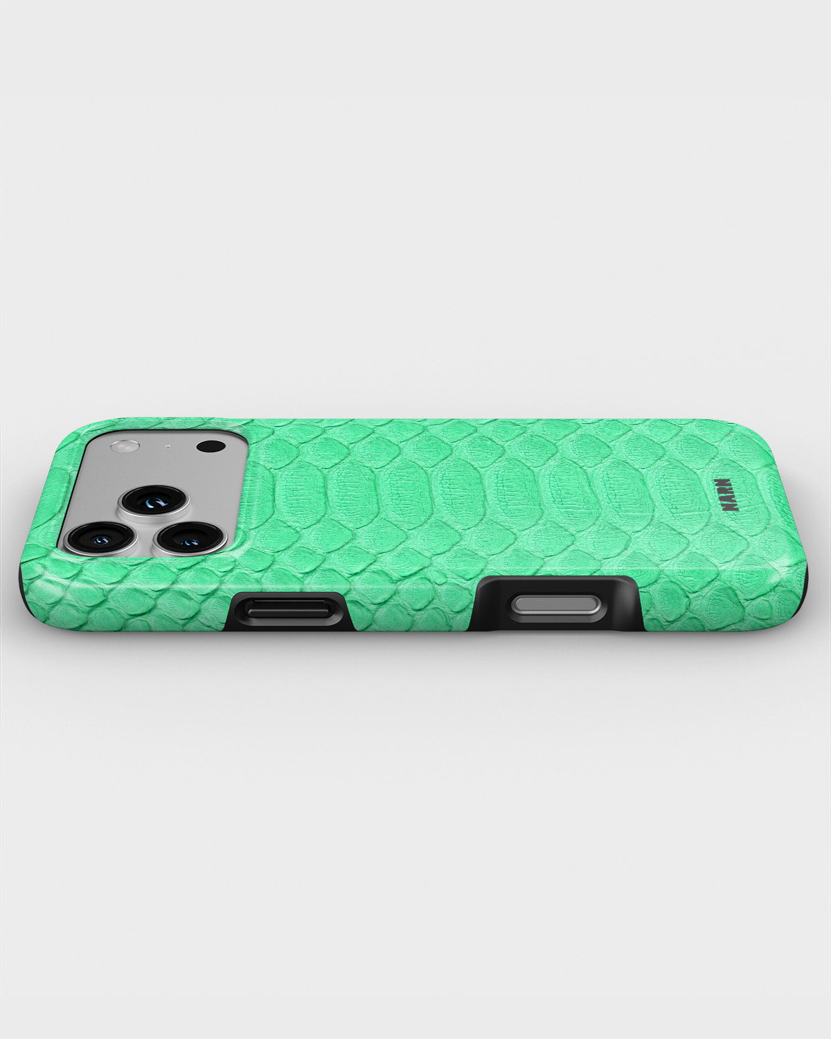 iPhone 17 Pro Max Tough Case – Turquoise Snake - View 3