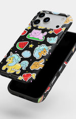 iPhone 17 Pro Max Tough Case – Cute Stickers - View 4