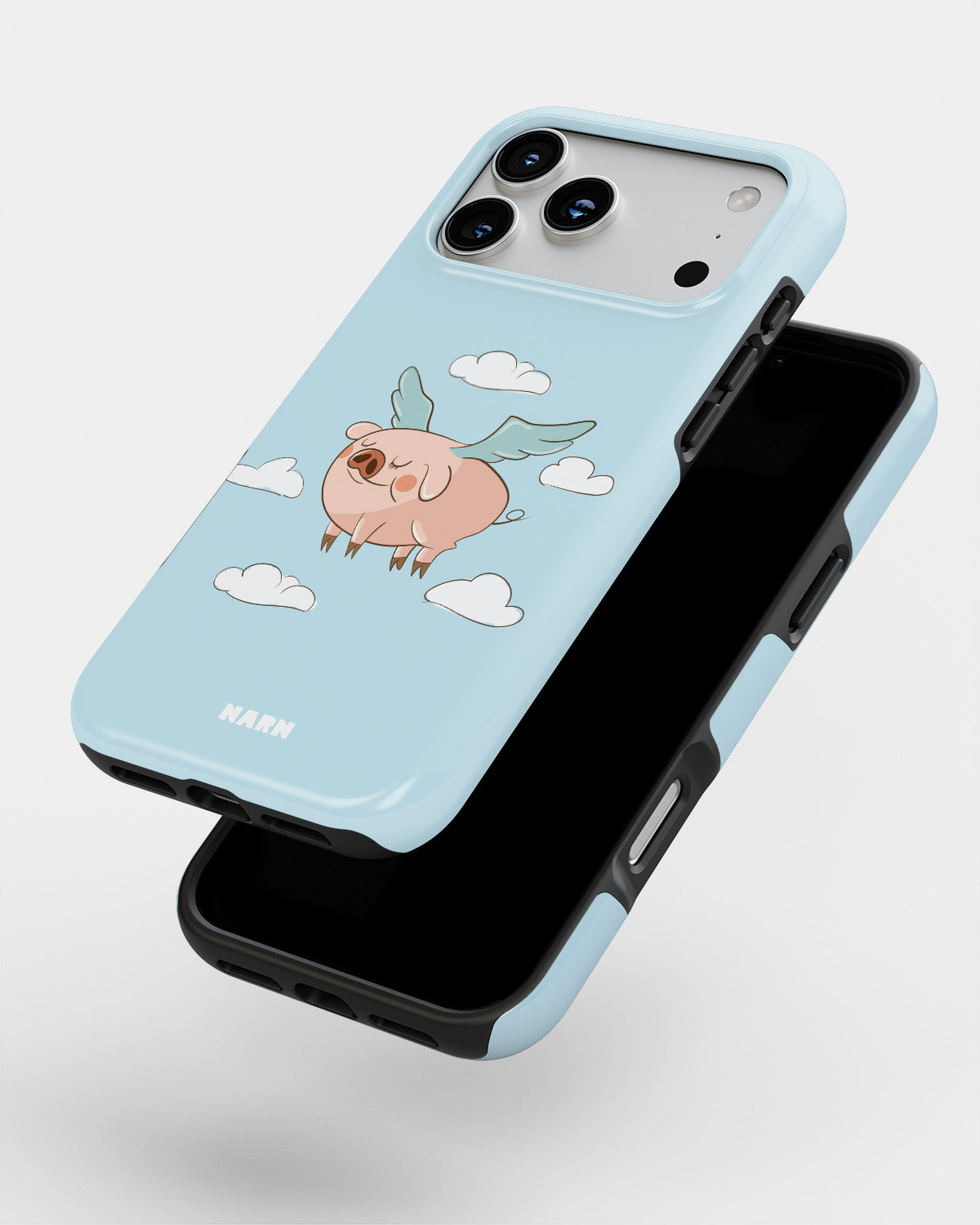iPhone 17 Pro Max Tough Case – Dreamy Pig - View 4