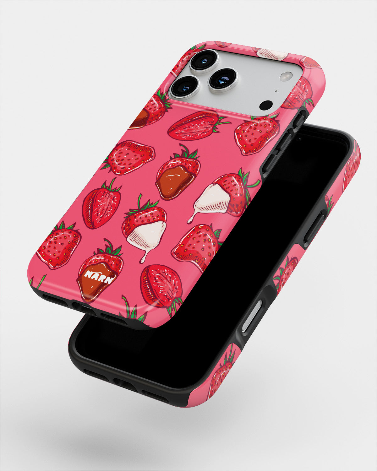 iPhone 17 Pro Max Tough Case – Strawberry Chocolate - View 4