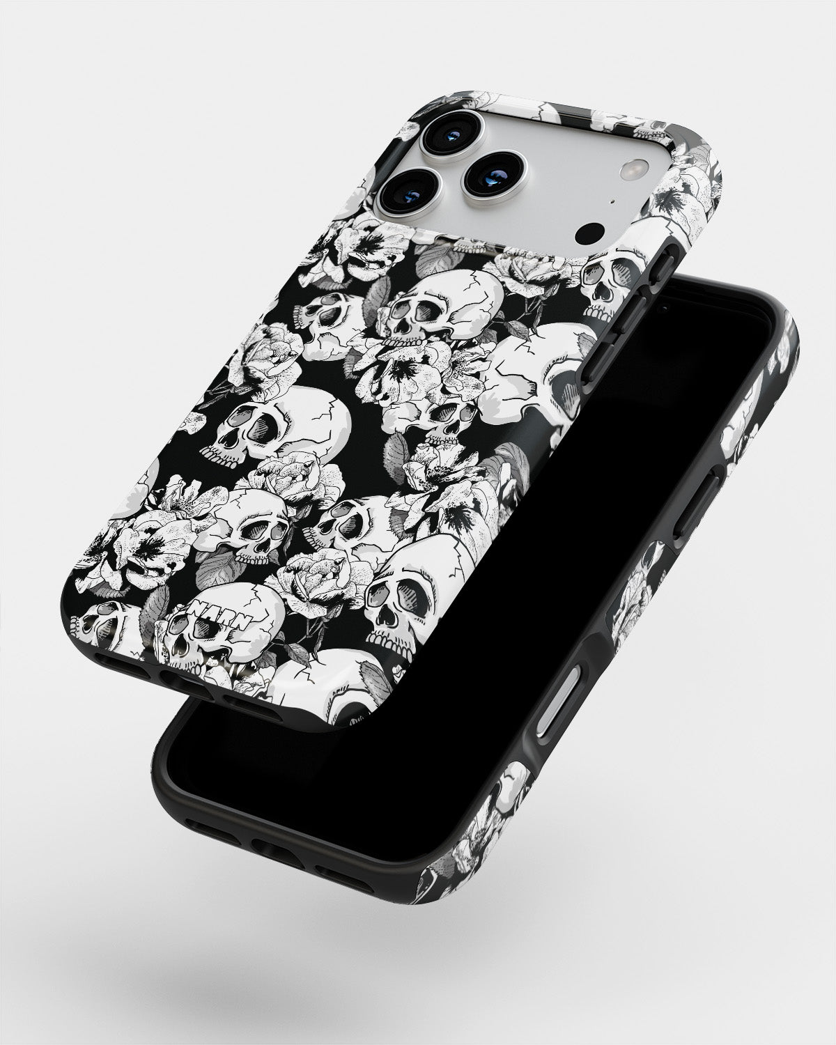 iPhone 17 Pro Max Tough Case – Skull Garden - View 4