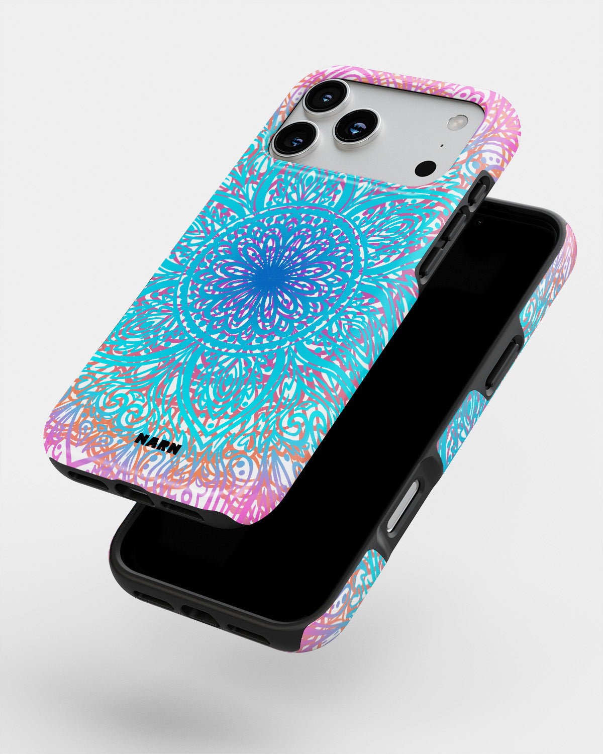 iPhone 17 Pro Max Tough Case – Pastel Mandala - View 4