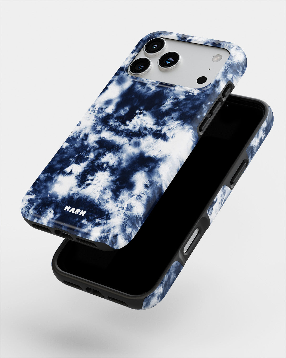 iPhone 17 Pro Max Tough Case – Tie Dye Blue - View 4