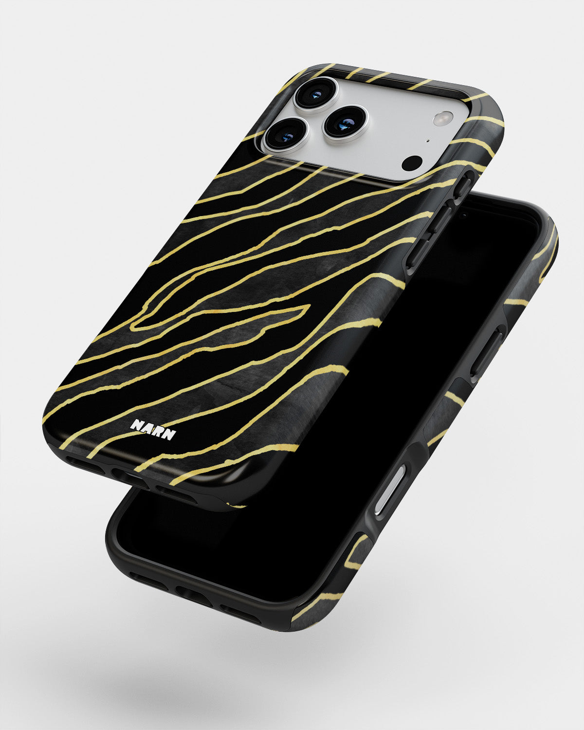 iPhone 17 Pro Max Tough Case – Golden Zebra - View 4