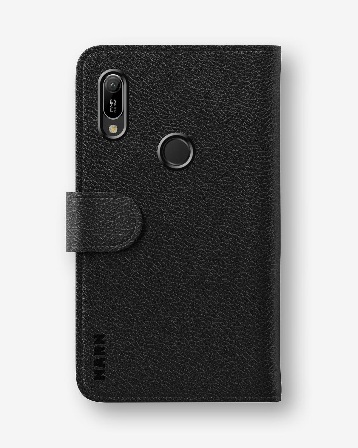 Huawei Y6 2019 Wallet Case - Turquoise Snake - View 4