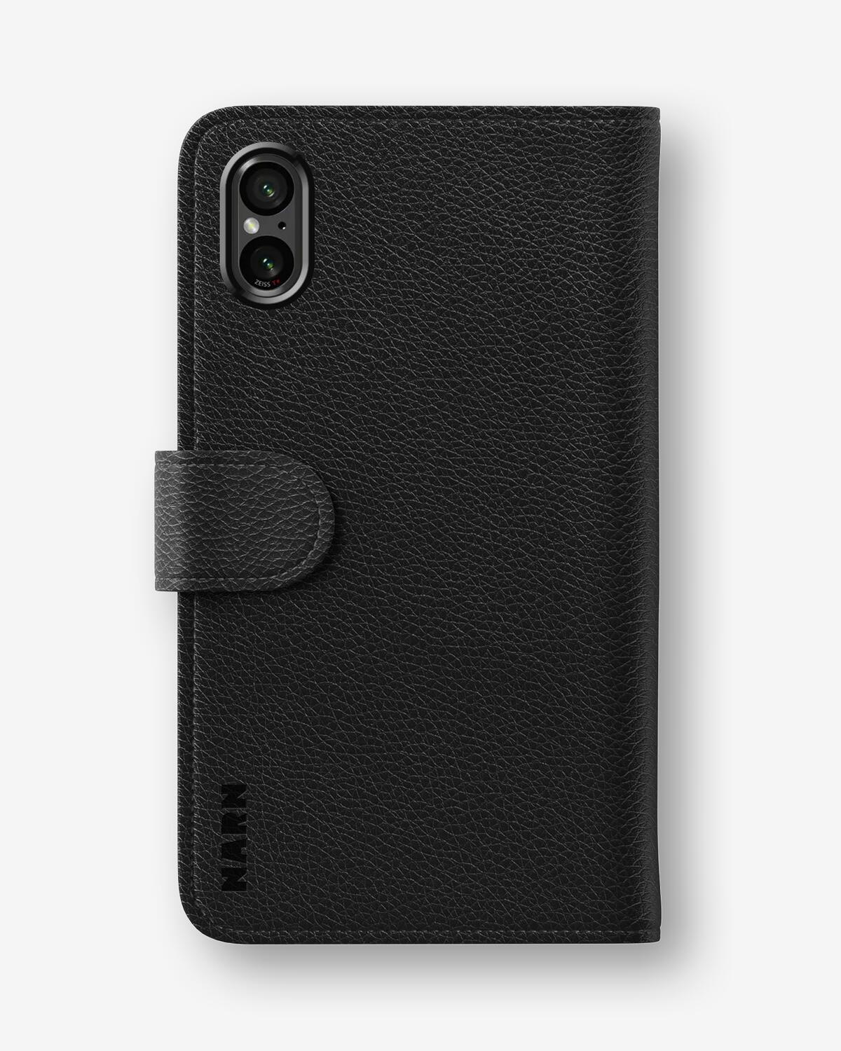 Sony Xperia 5 V Wallet Case - Midnight Roses - View 4