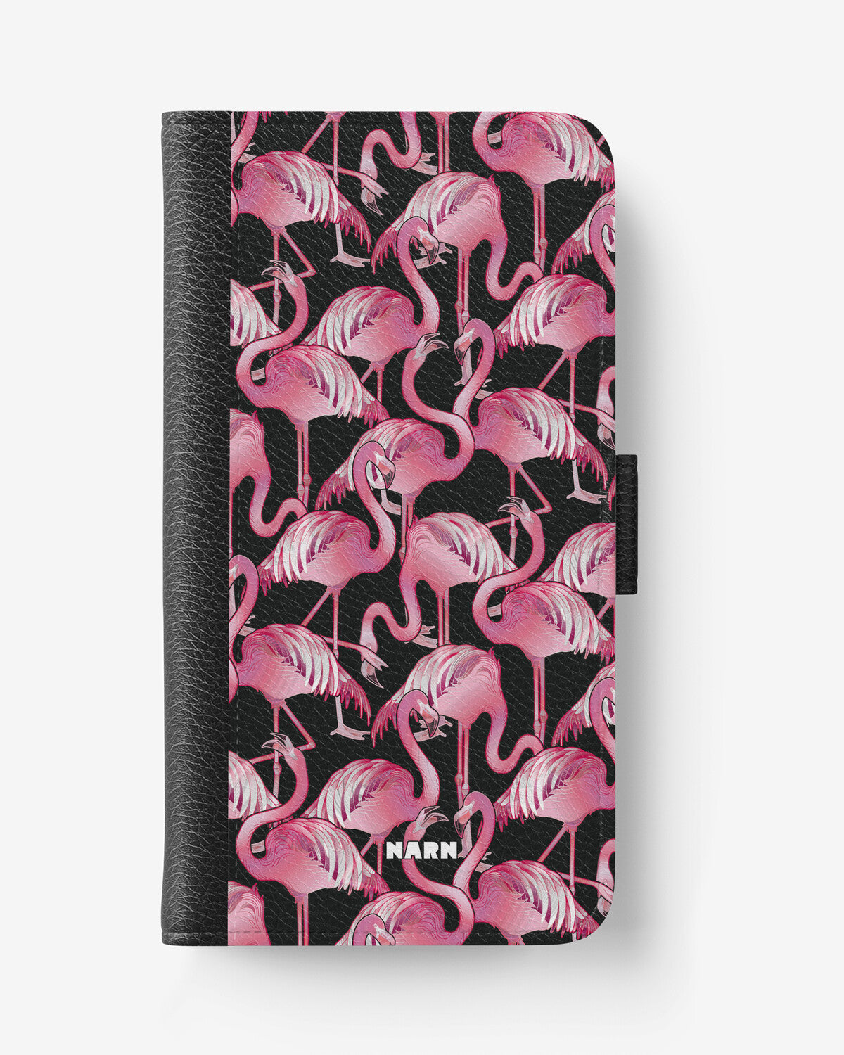 Doro 8050 Wallet Case - Flamingos - View 1
