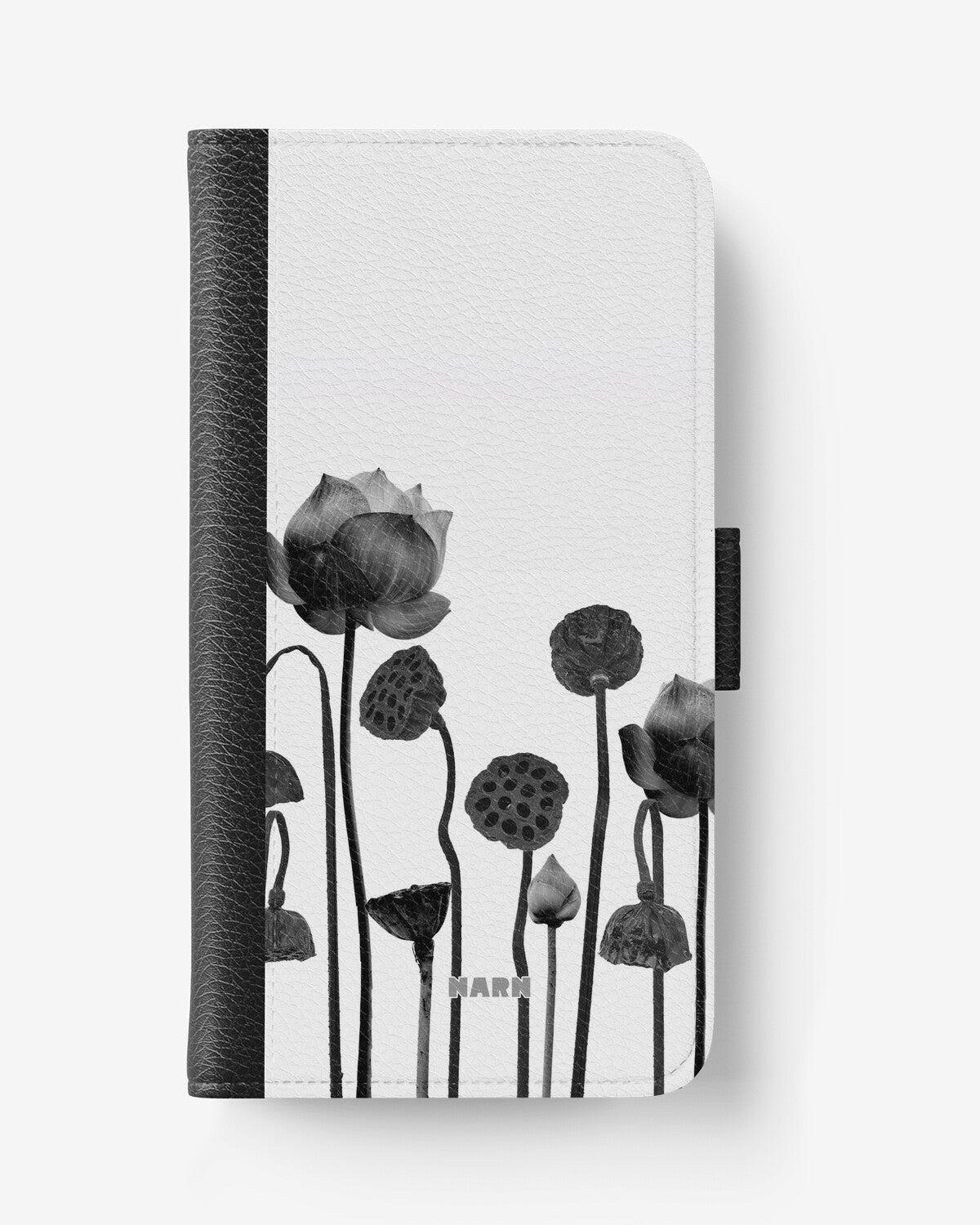 Doro 8050 Wallet Case - Lotus Blooms - View 1