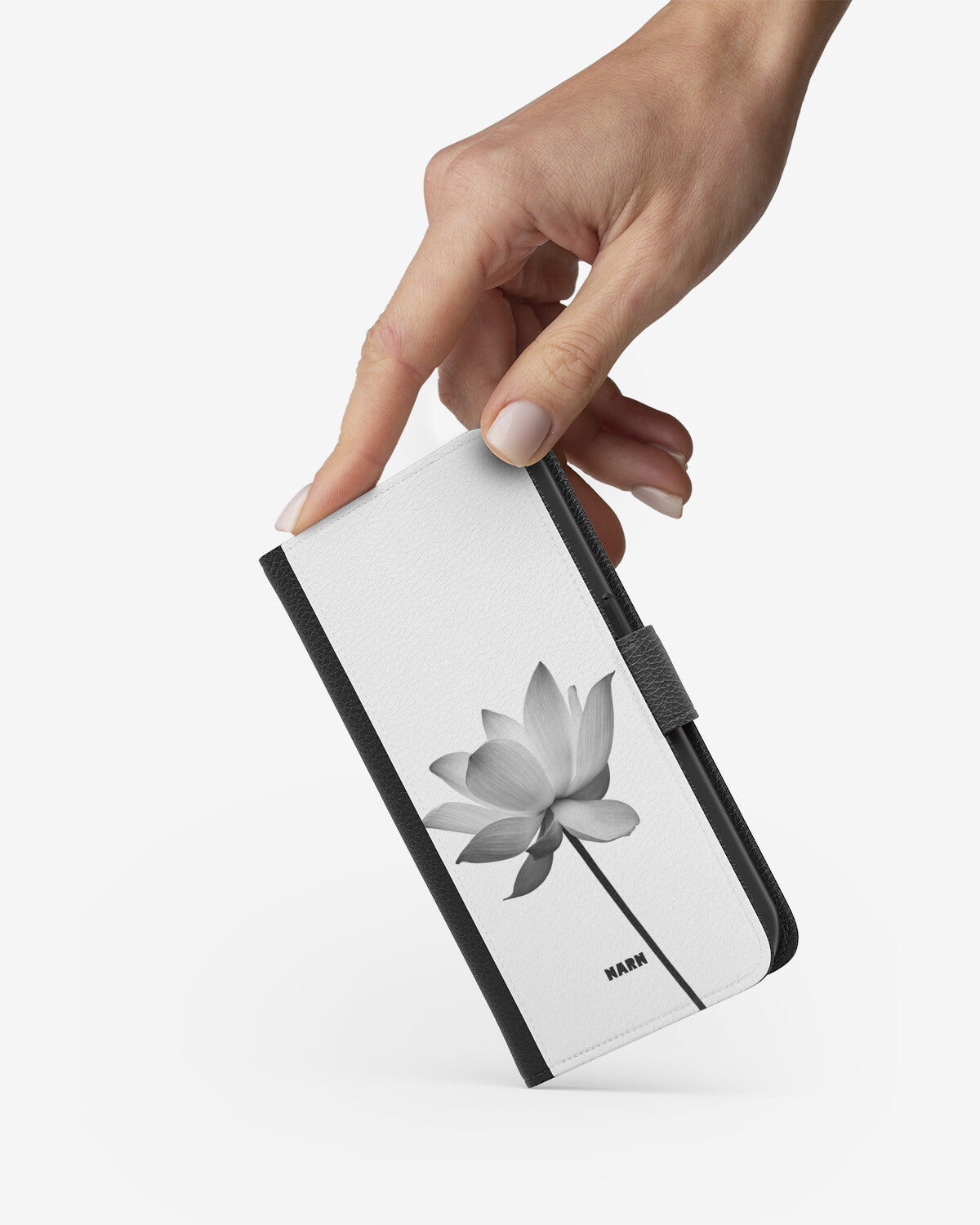 Doro 8050 Wallet Case - Lotus - View 2